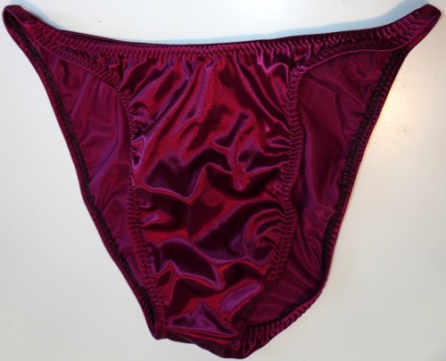 Men new maroon satin - men's,
